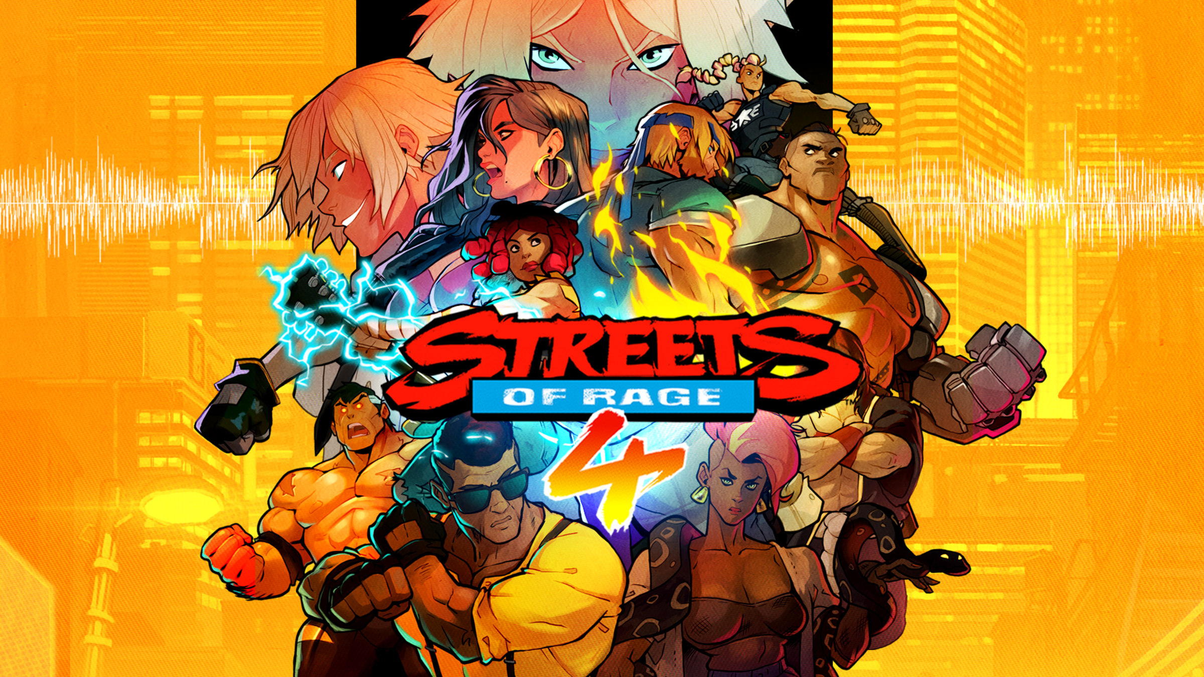 Streets of Rage 4 official artwork