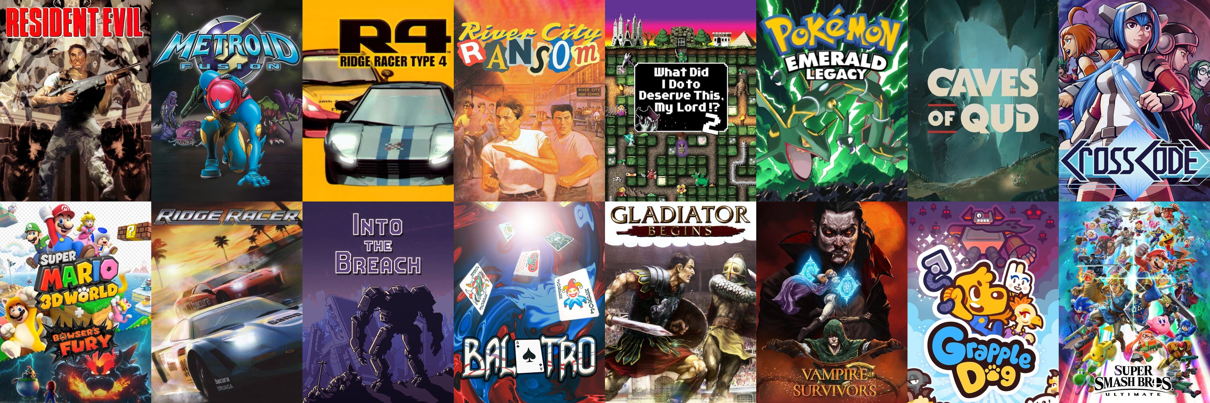 The games I have been playing